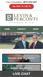 Mobile Screenshot of levinperconti.com